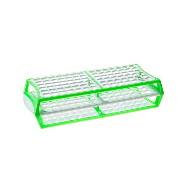 Vial rack, green
